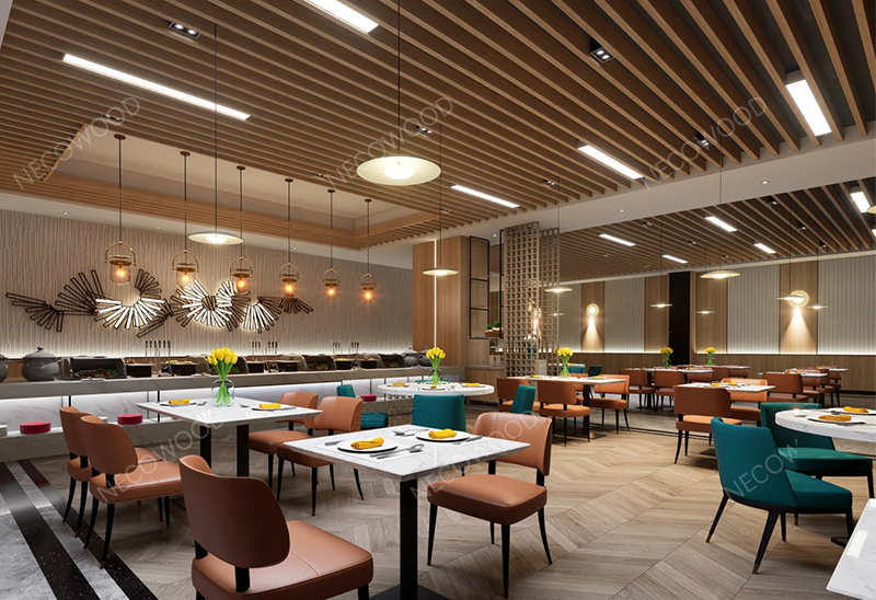 Necowood Meluncurkan Plafon WPC Interior Premium & Panel Dinding WPC untuk Konstruksi Perumahan & Komersial Global