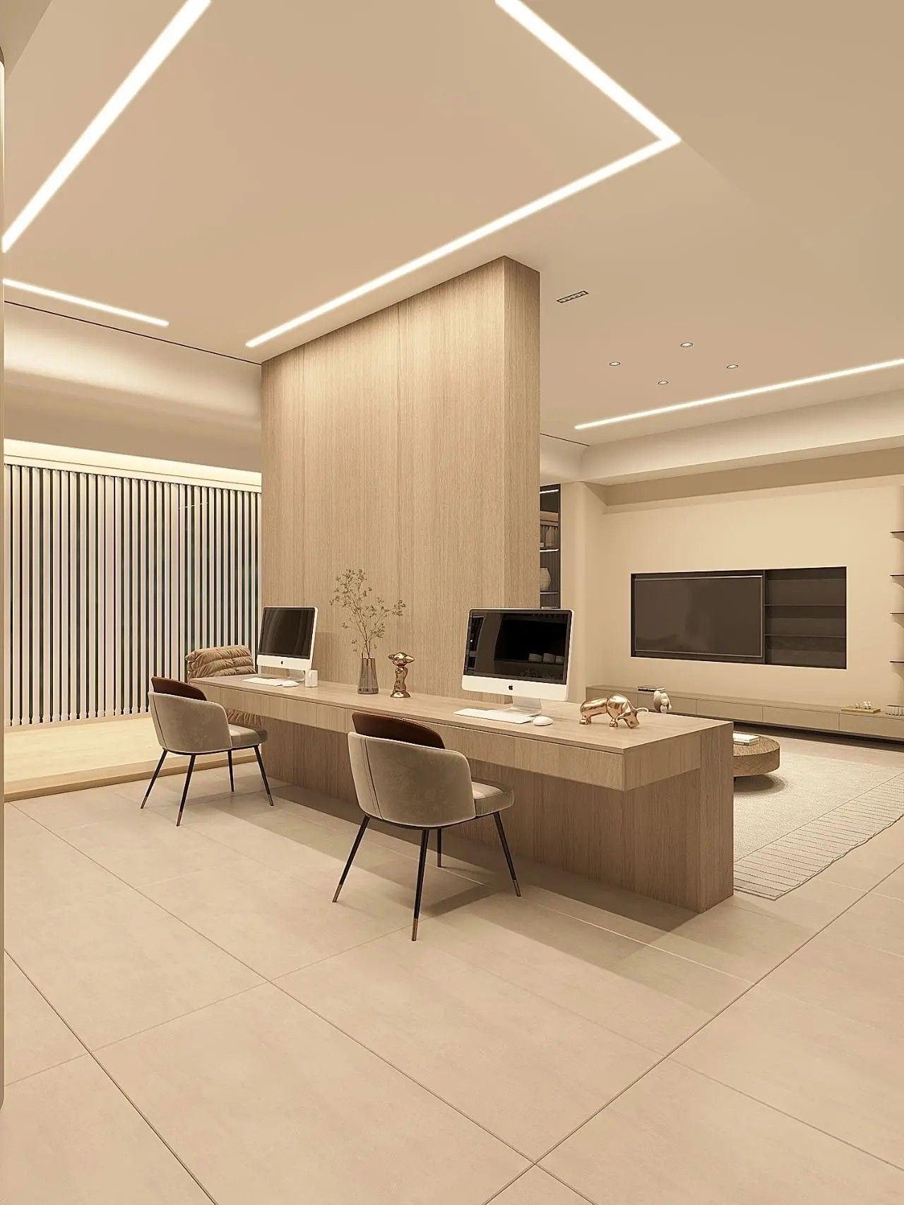 Panel Dinding WPC Nol-Formaldehida untuk Kantor Bersertifikat WELL & LEED Panel Dinding WPC Nol-Formaldehida untuk Kantor Bersertifikat WELL & LEED