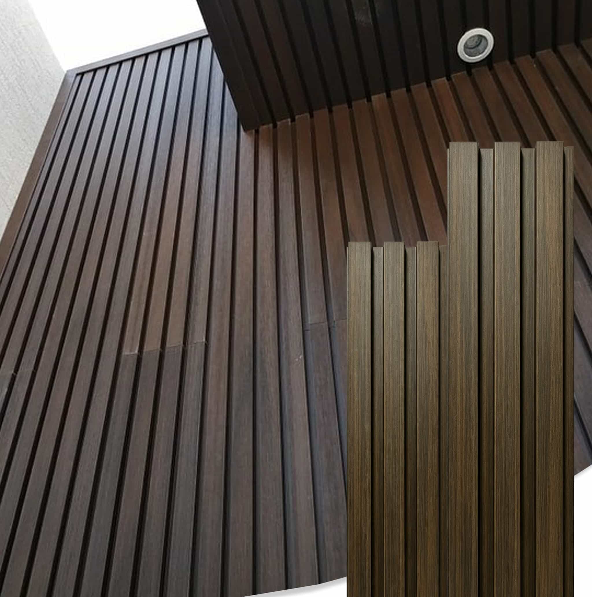 Papan Dinding Luar Ruangan ASA Co-Extrusion Anti Memudar