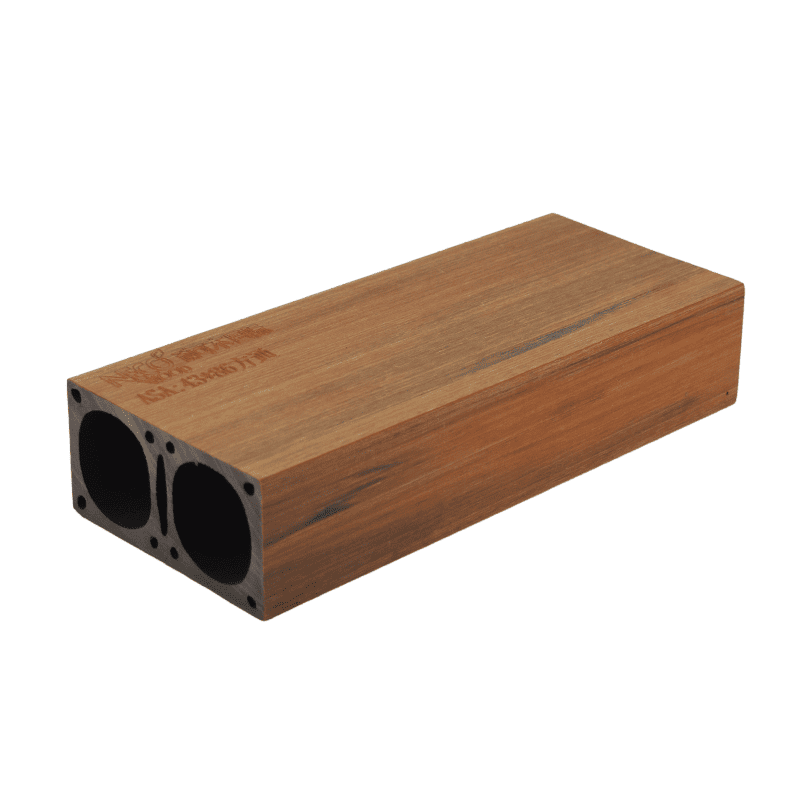 Eksterior Waterproof PVC ASA Tube Kayu