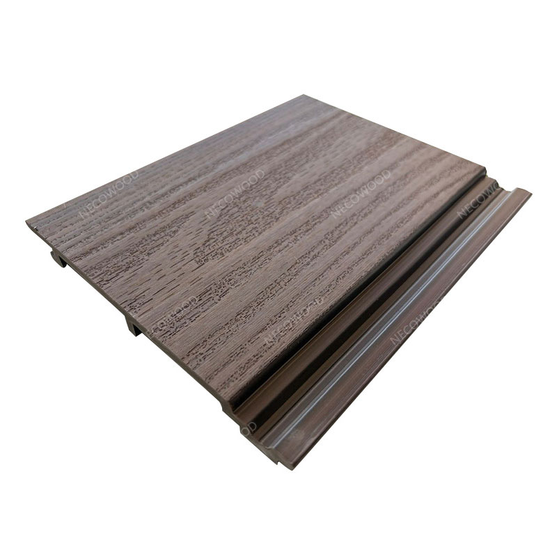 Papan pelapis dinding bergalur WPC eksternal