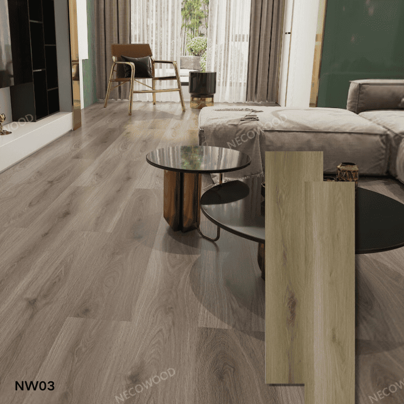 Lantai SPC antibakteri Formaldehyde Modern