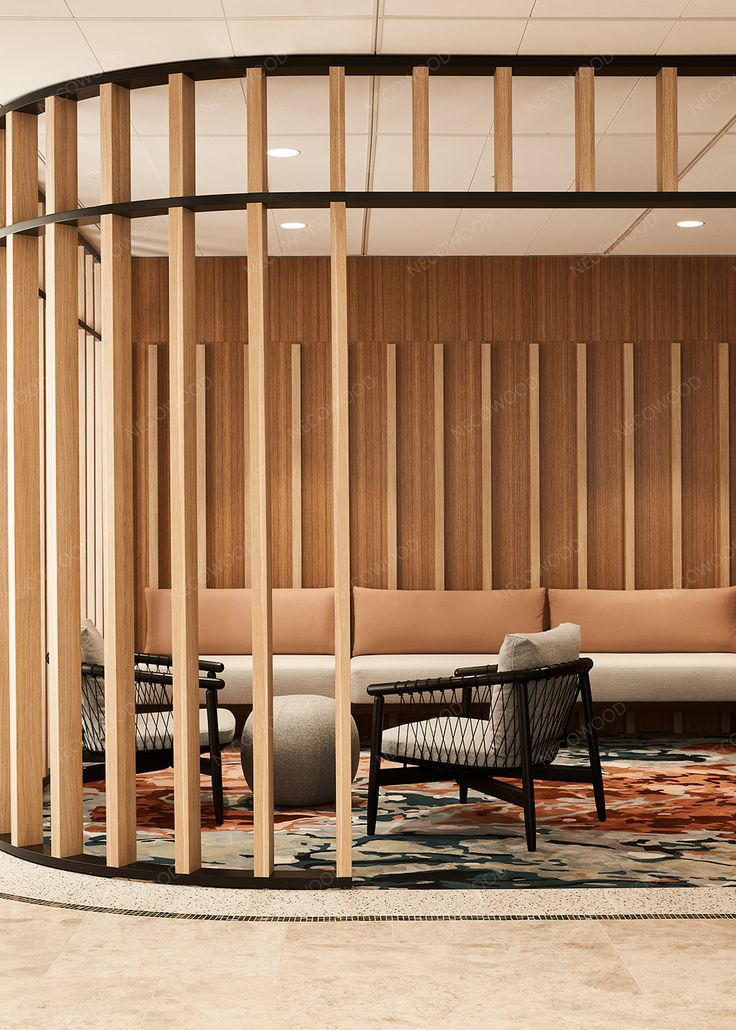 Aplikasi Plafon Penyekat WPC Resor Mewah Phu Quoc