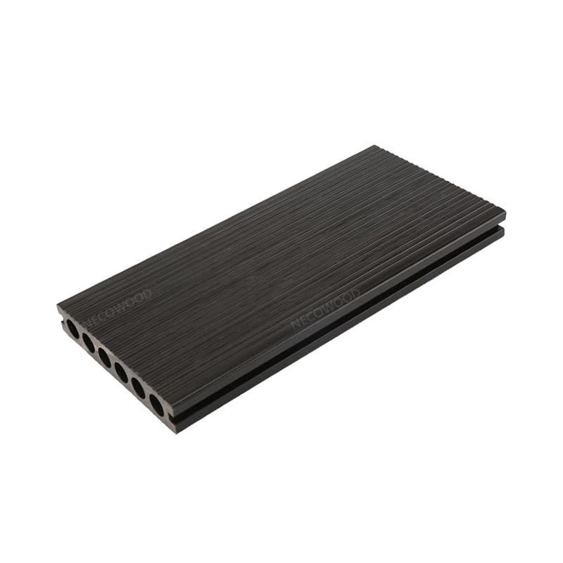 Instal Square Square Hole PE Co-Extrusion Decking Cepat