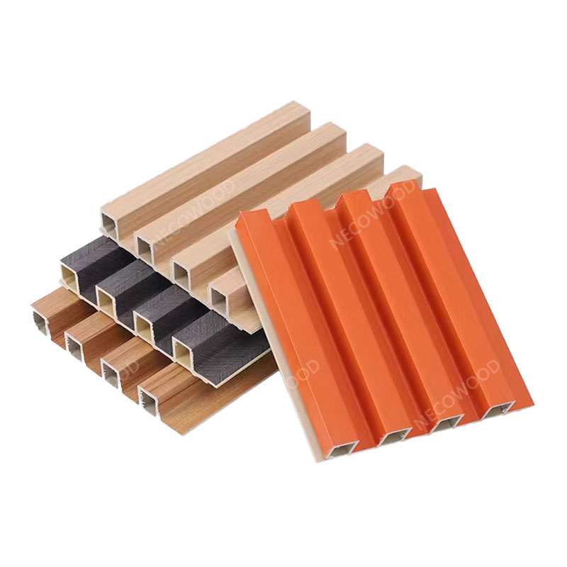 WPC Bambu Fiber Grille Panel Dinding Besar